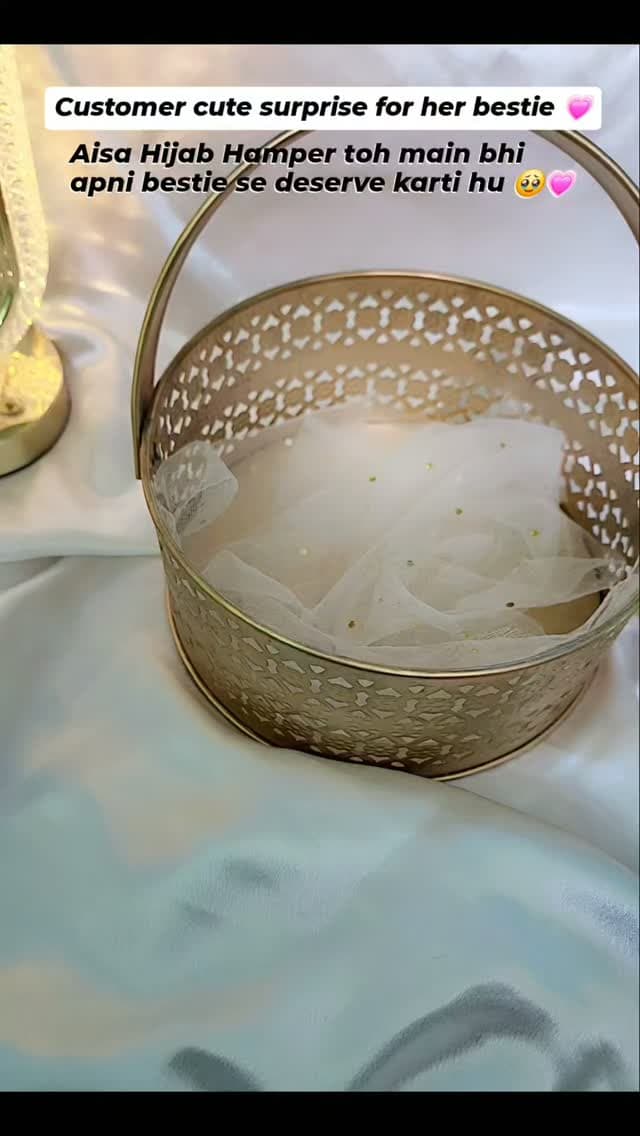 Bespoke Custom Hijab Basket