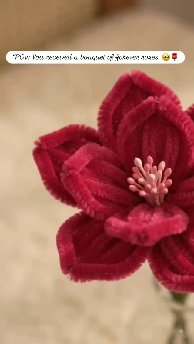 Long-Lasting Handmade Flower Bouquet